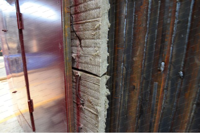 Котел угольный 0.75 МВт - обмуровка