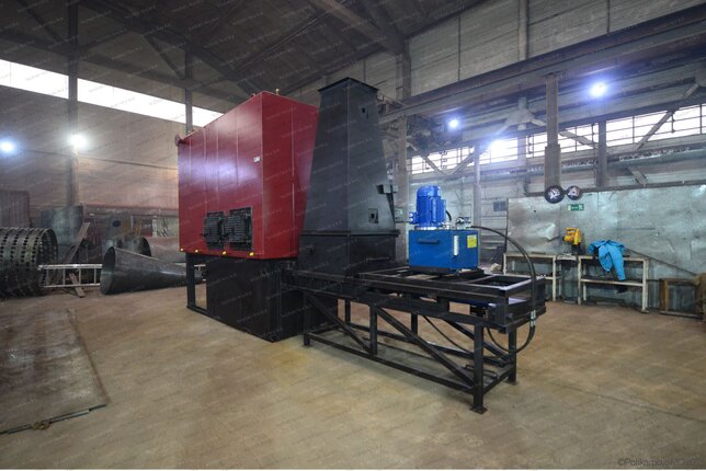 Котел на опилках отопительный 900 кВт