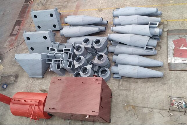 Производство промышленных циклонов ЦН 15 400 4УП