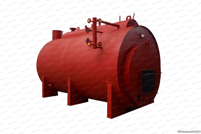 Паровой угольный котел 1000 кг в час с температурой 115 С