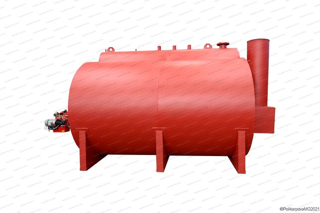 Газовый жаротрубный котел 2500 кг пара в час 115 С